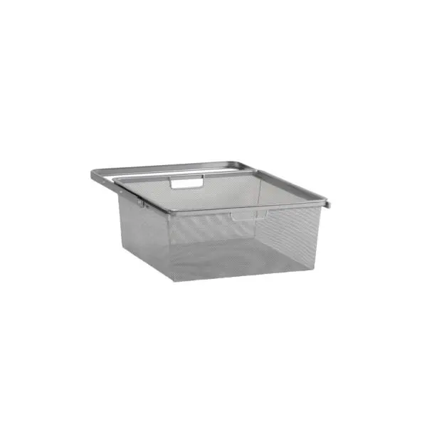 Meshkurv uttrekkbar 45/40/2 platinum 449x430x185 mm