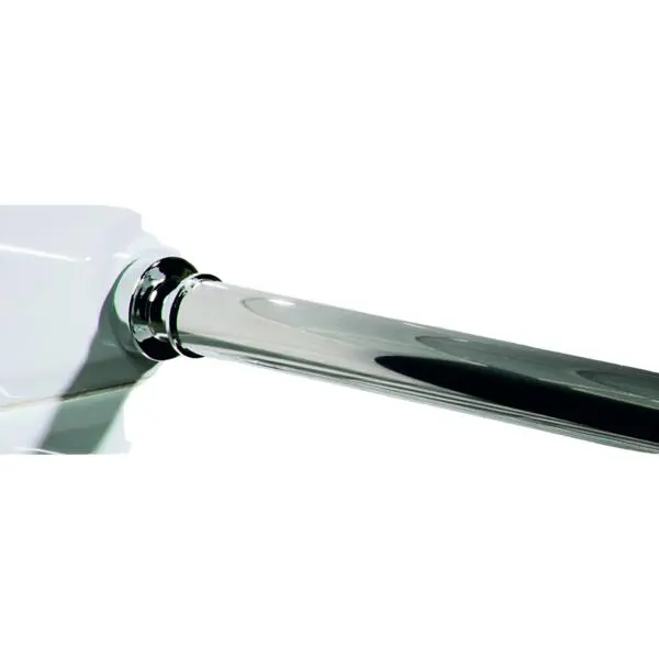 Dusjforhengstang teleskop krom 80-130cm