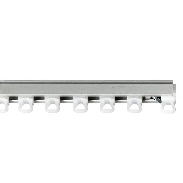 Skinne 66 komplett 125 cm hvit