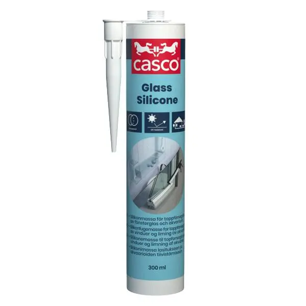 Silikon glass transparent 300 ml glass-silikon