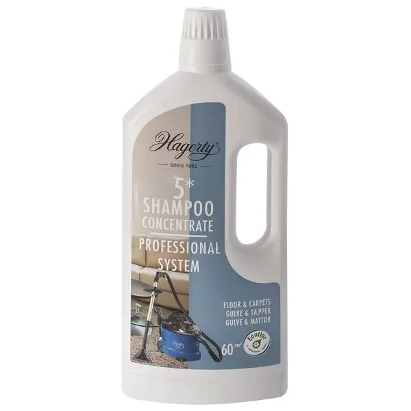 Teppeshampoo konsentrat 60m2 til rensemaskin