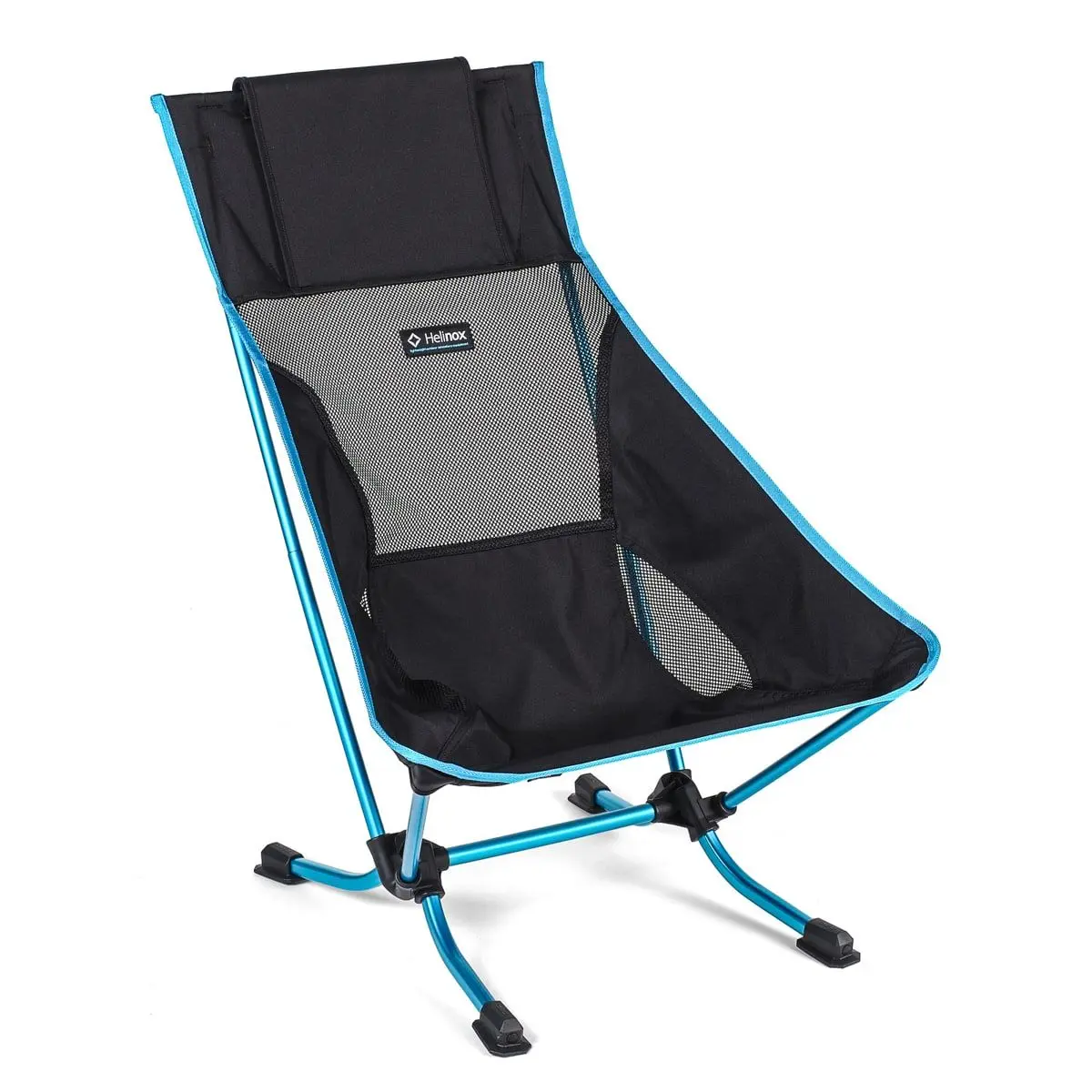 Helinox Beach Chair Black/Cyan Blue