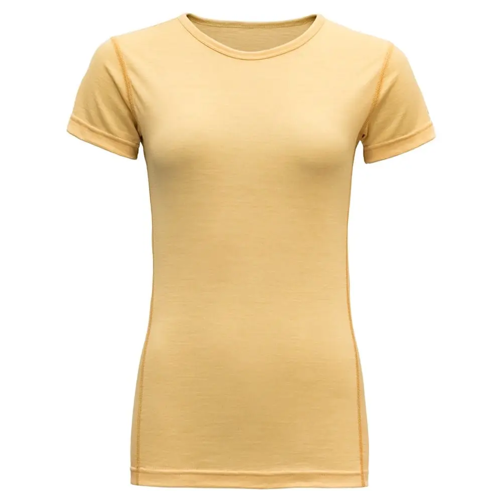 Devold Breeze Woman T-shirt Honey