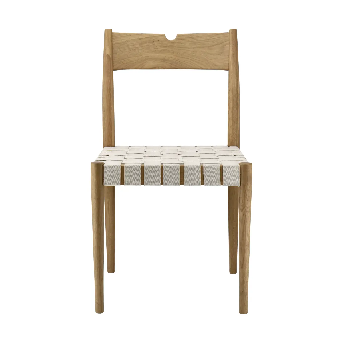 Ekeryd spisestol, Webbing-laquered oak