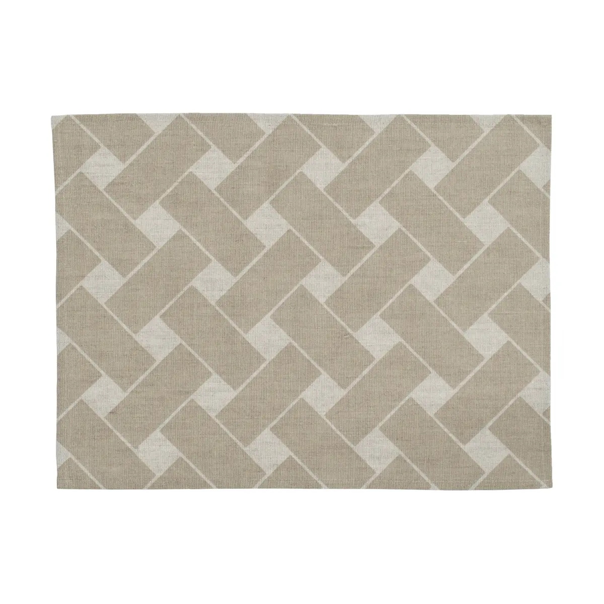 Korg XL bordbrikke 34x45 cm 2-pk, Natur-taupe