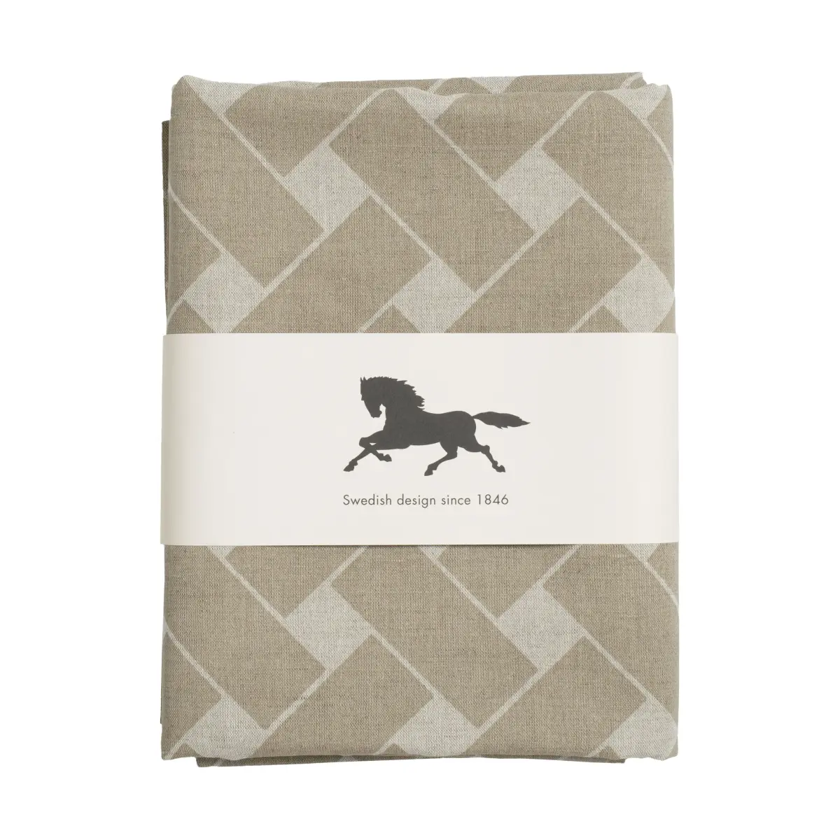Korg XL duk 145x250 cm, Natur-taupe