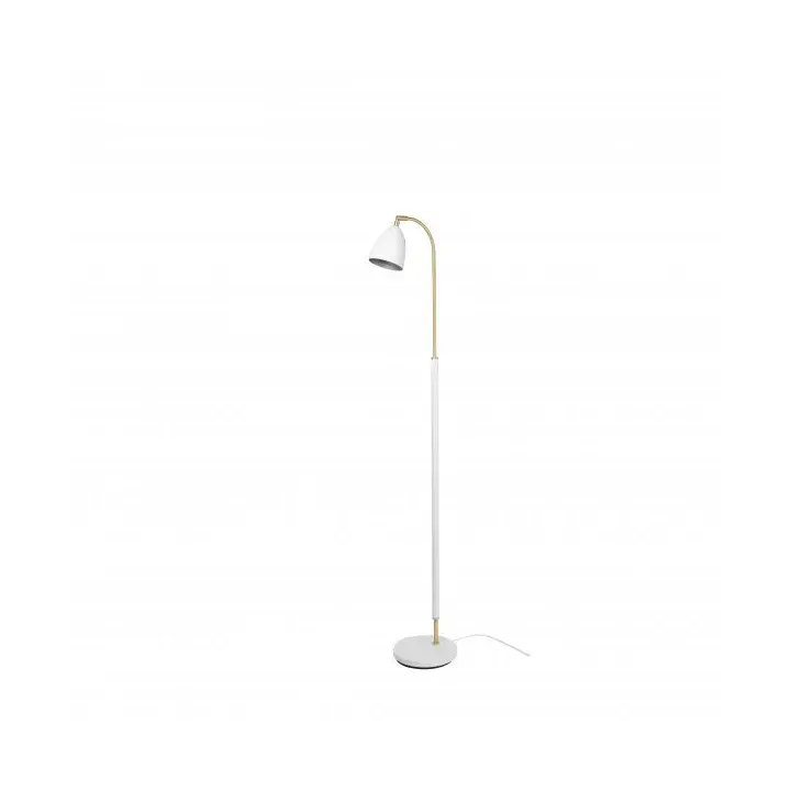 Deluxe gulvlampe med dimmer 133 cm, Hvit