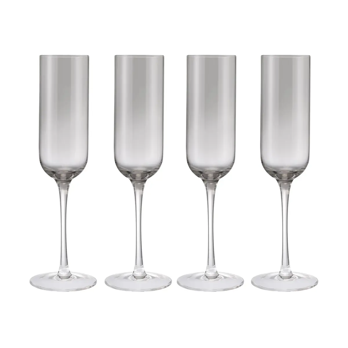 Fuumi champagneglass 22 cl 4-pk, Smoke-klar