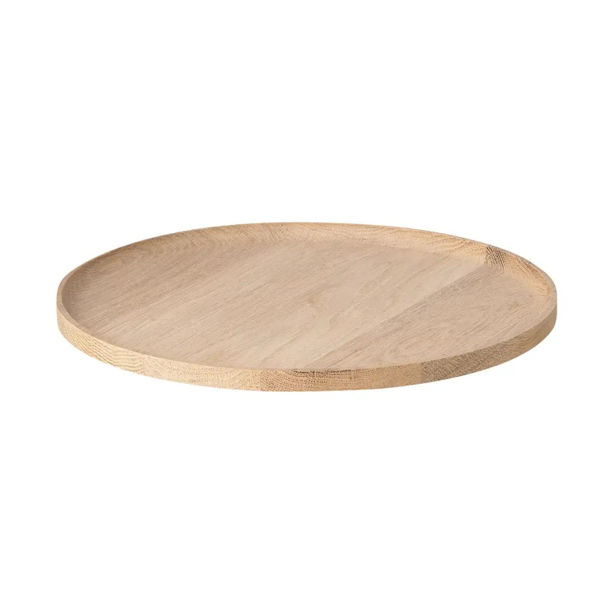 OKU brikke M Ø34 cm, Eik