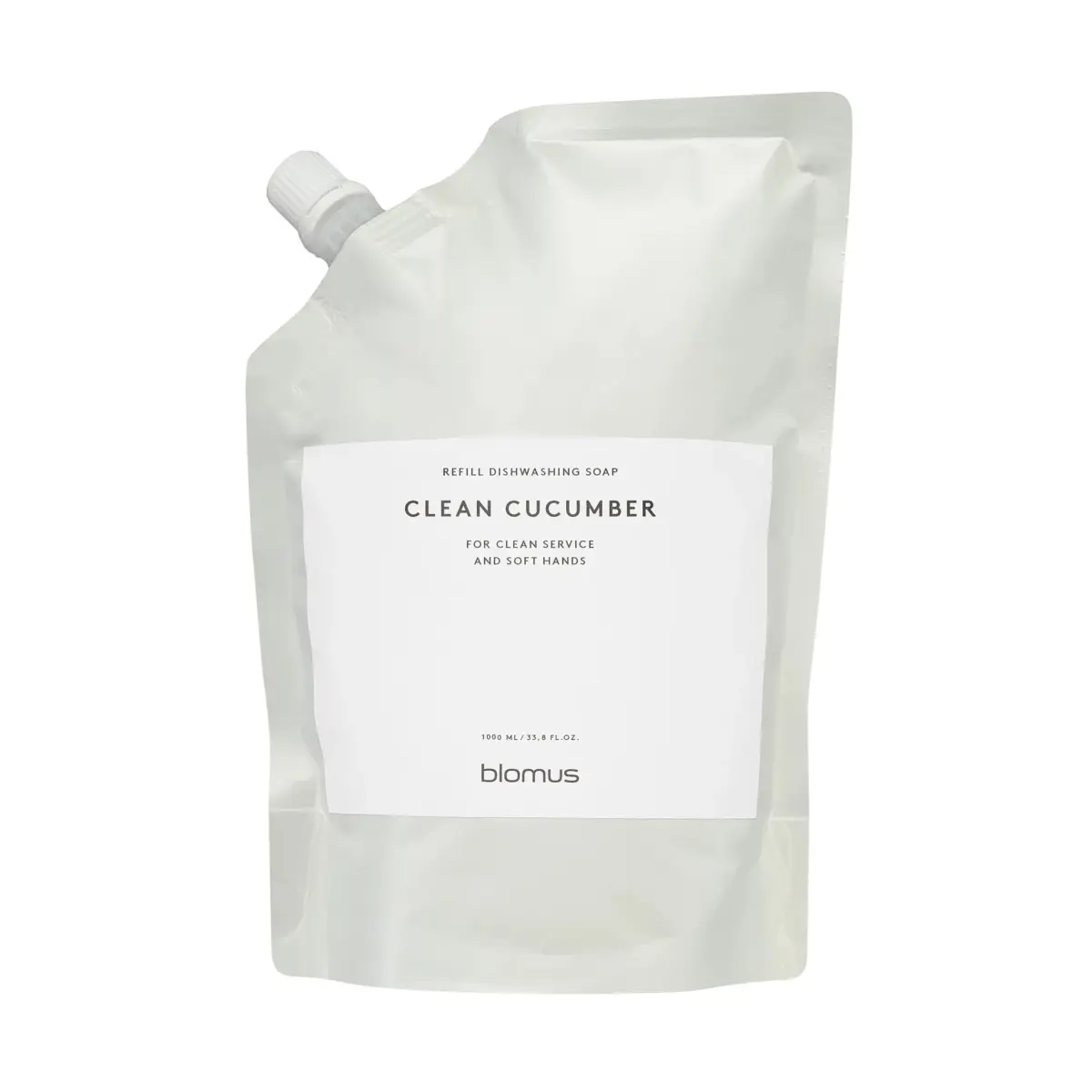 Satomi refill oppvaskmiddel Clean Cucumber, 1000 ml