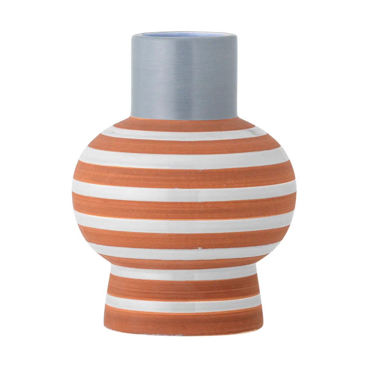 Lindir vase 19 cm, Blå-brun