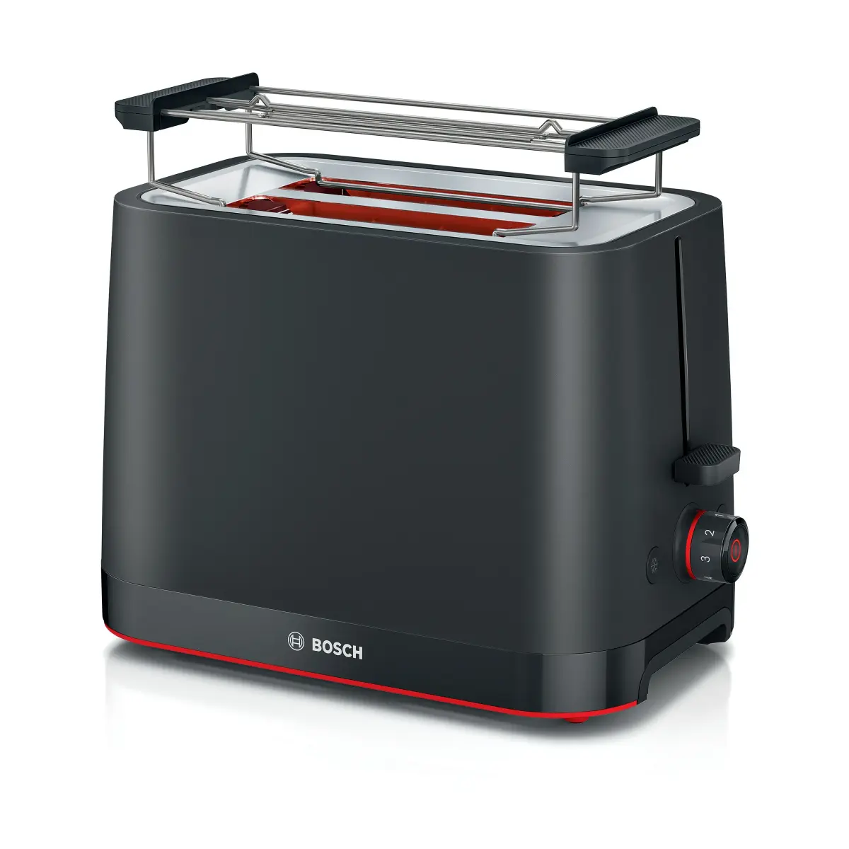 Bosch MyMoment TAT3M123 brødrister, Svart