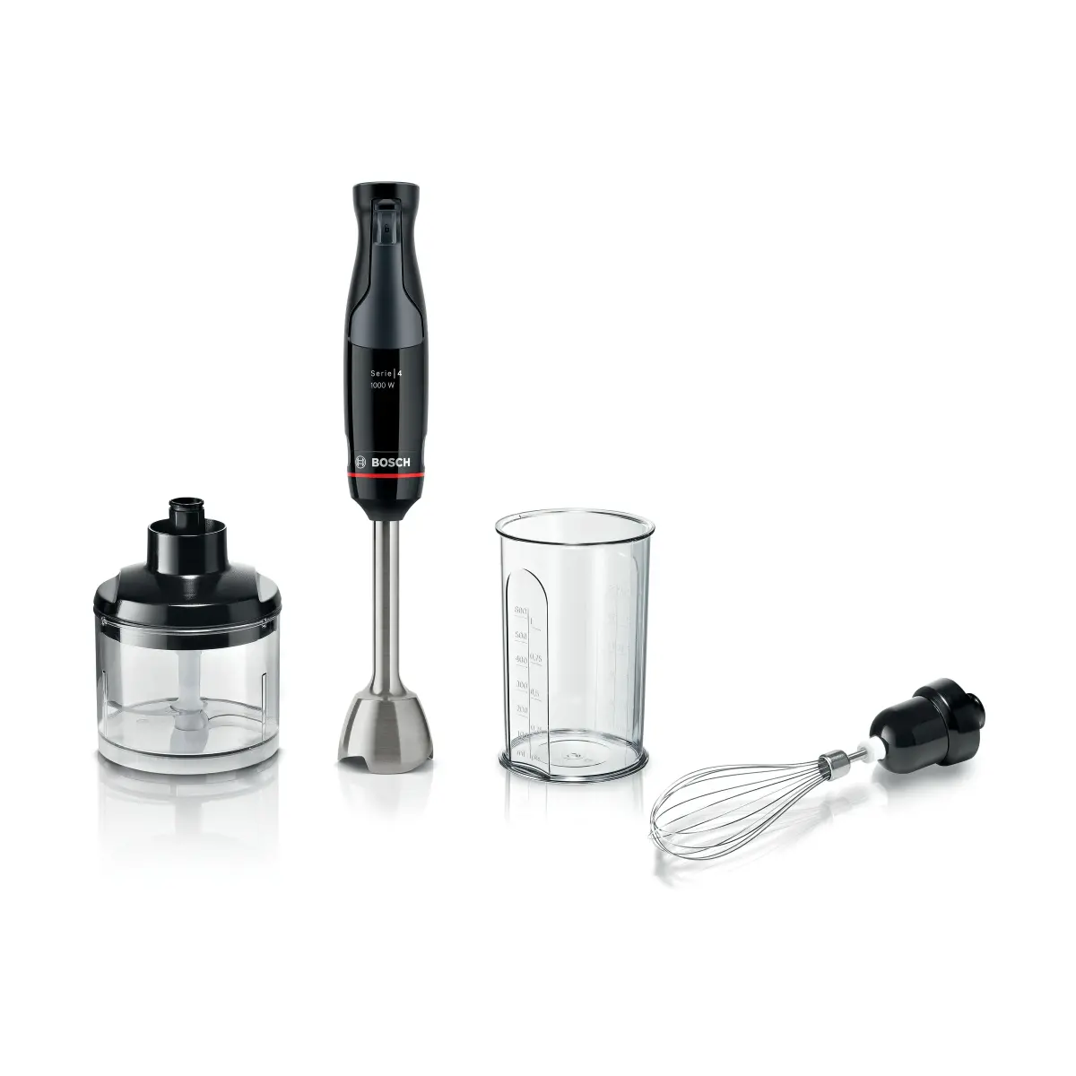 Bosch Serie 4 ErgoMaster MSM4B621 stavmikser-sett, Svart-antrasitt