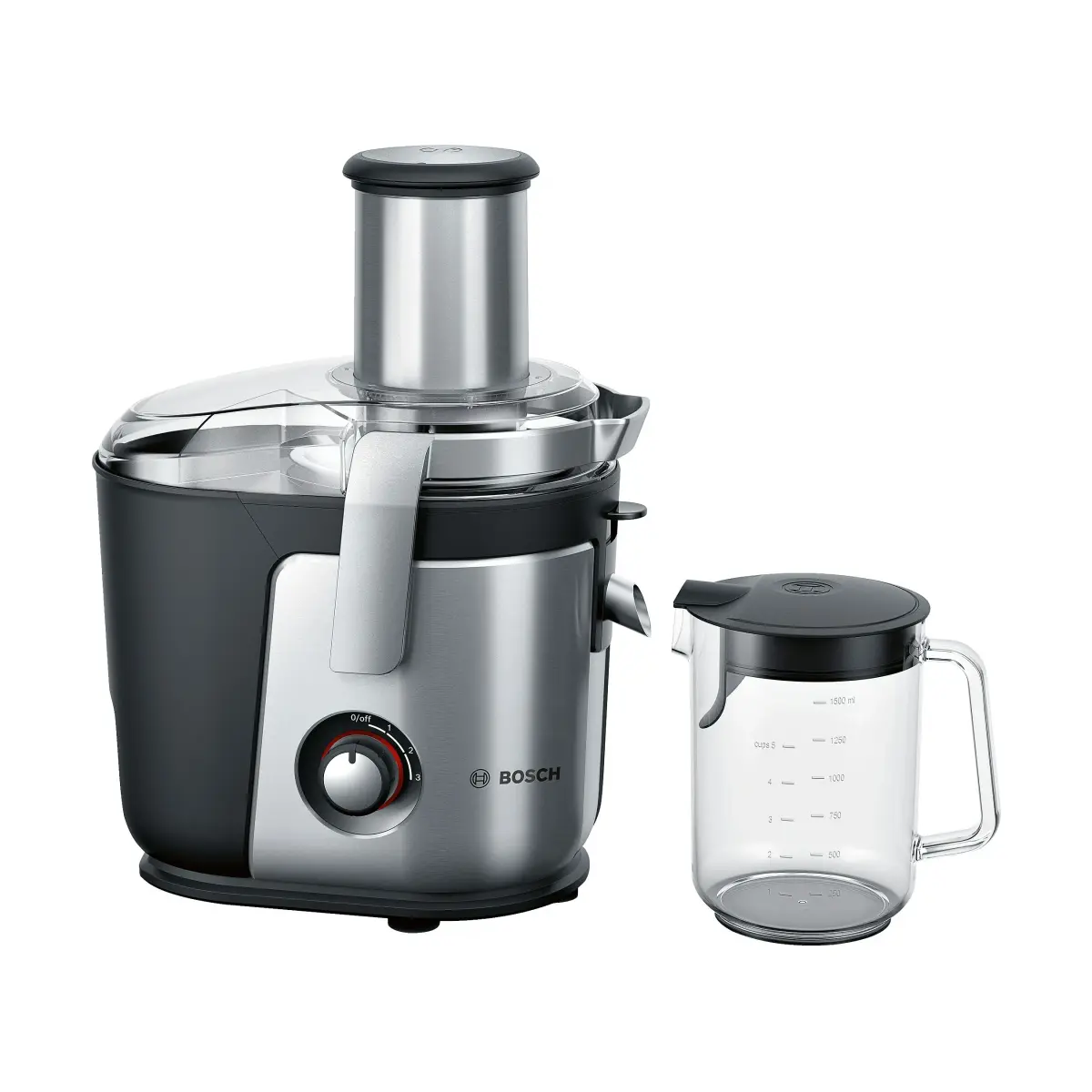 Bosch VitaJuice 4 MES4010 juicer 1200W, Sølv-svart
