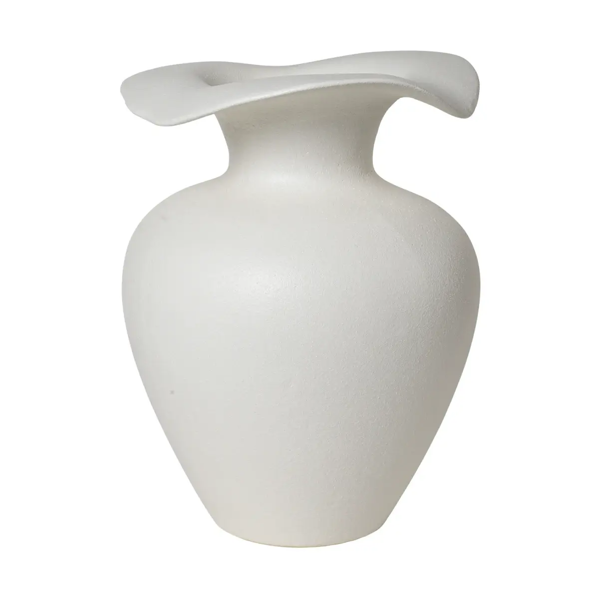 Florentina vase M 32 cm, White