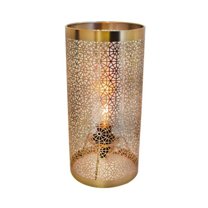 Hermine bordlampe 28 cm, Messing