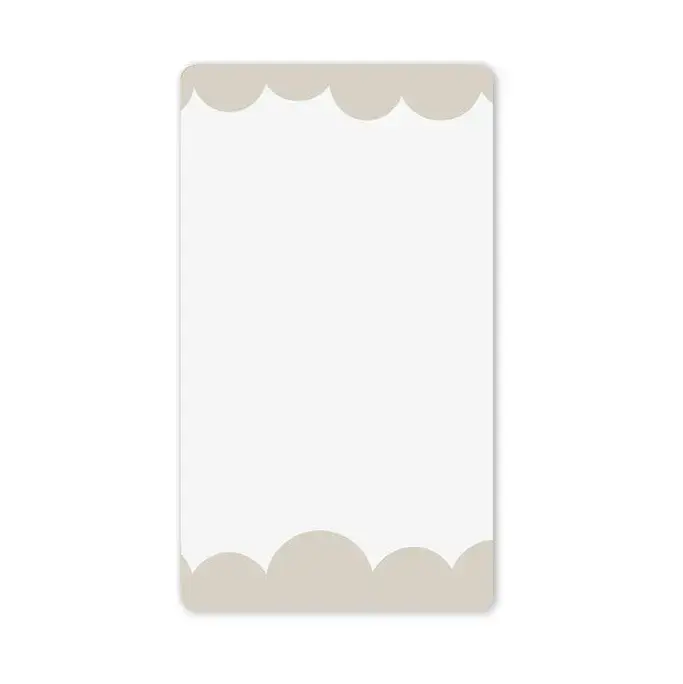 Bubbly speil S 40x70 cm, Beige