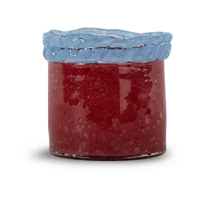 Lara telysestake XS 10 cm, Vinrød
