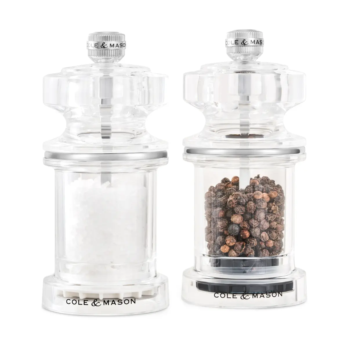 Cole & Mason 675 salt- og pepperkvernsett 11,8 cm, Klar