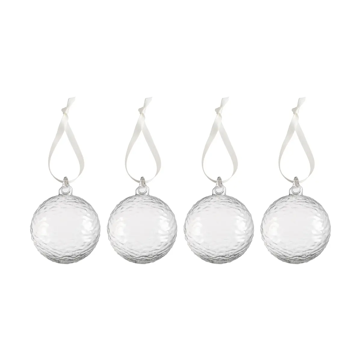 Gry Marble julekule Ø8 cm, Clear