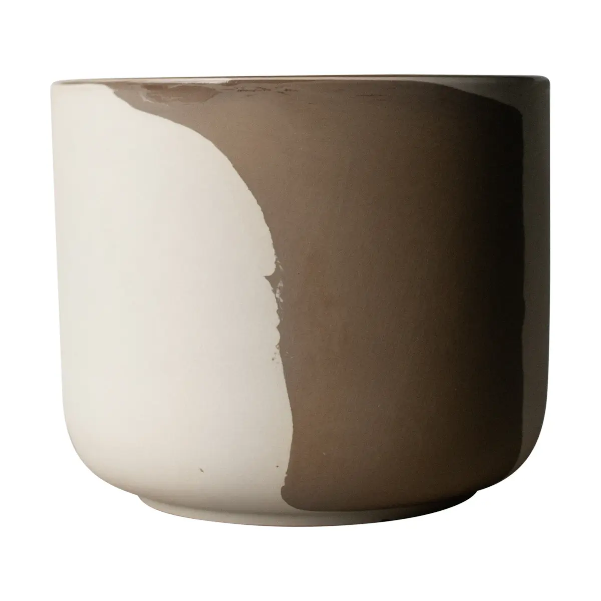 Calm krukke Ø23 cm, Beige-brown