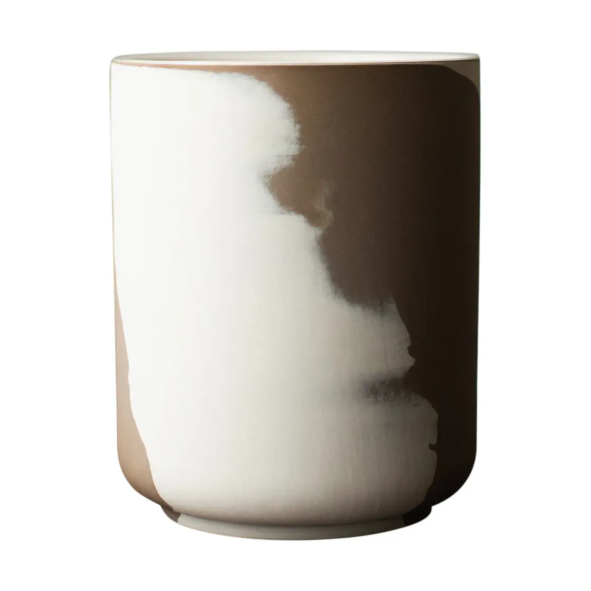 Calm krukke L, Brown-Beige