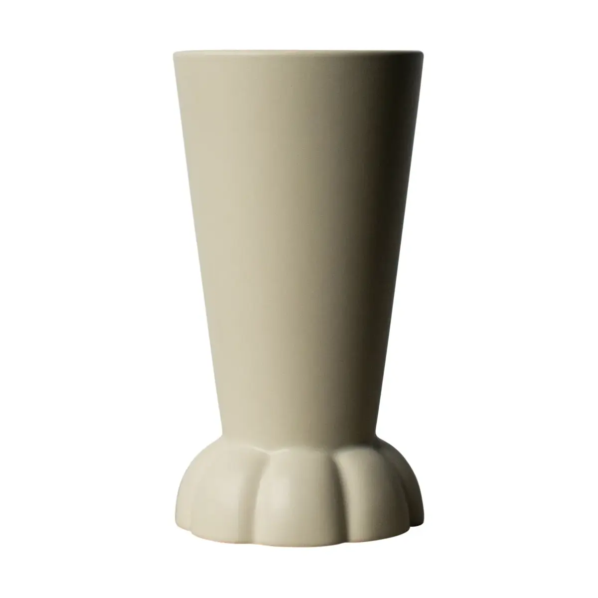 Flora vase 22 cm, Creme