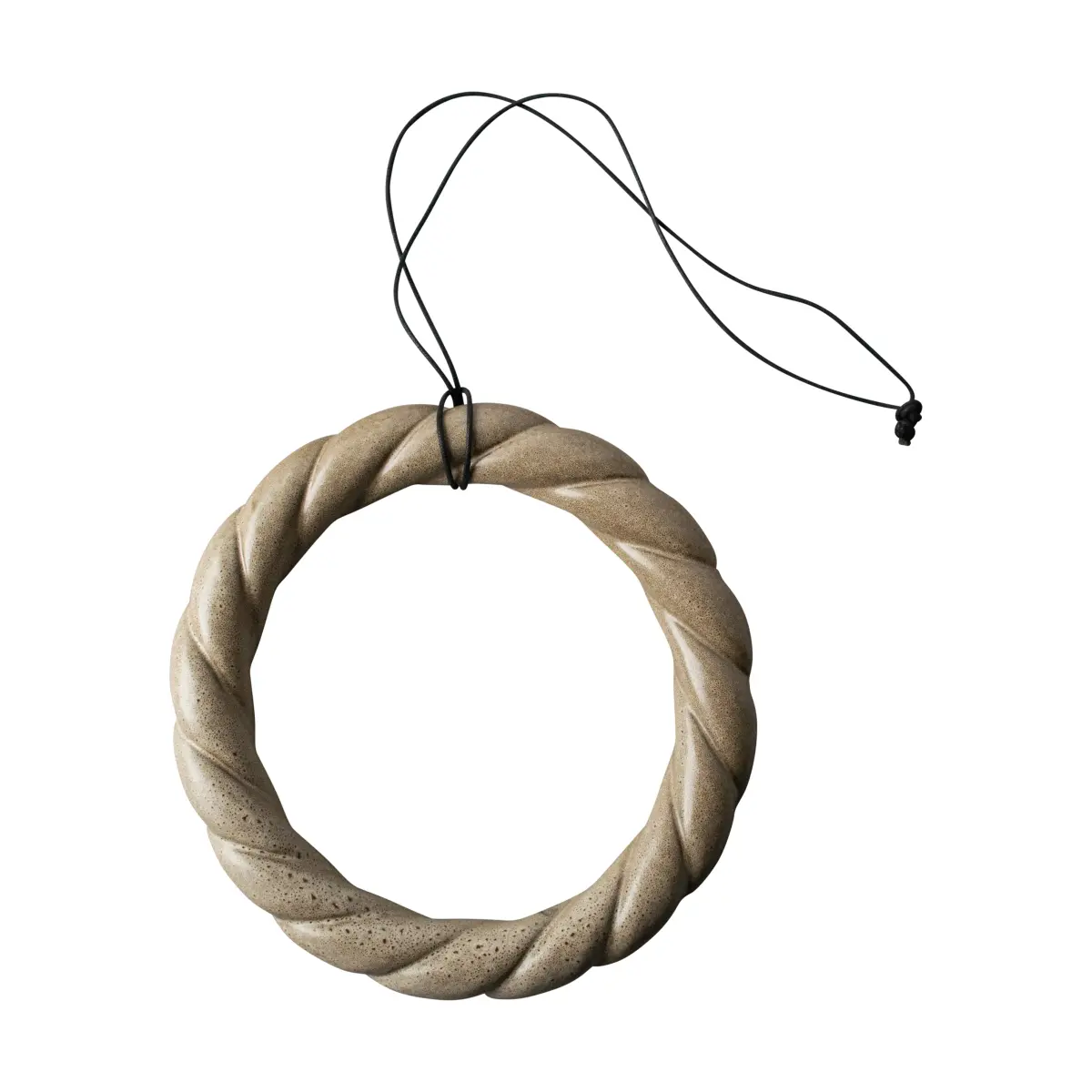 Twine krans Ø27 cm, Beige