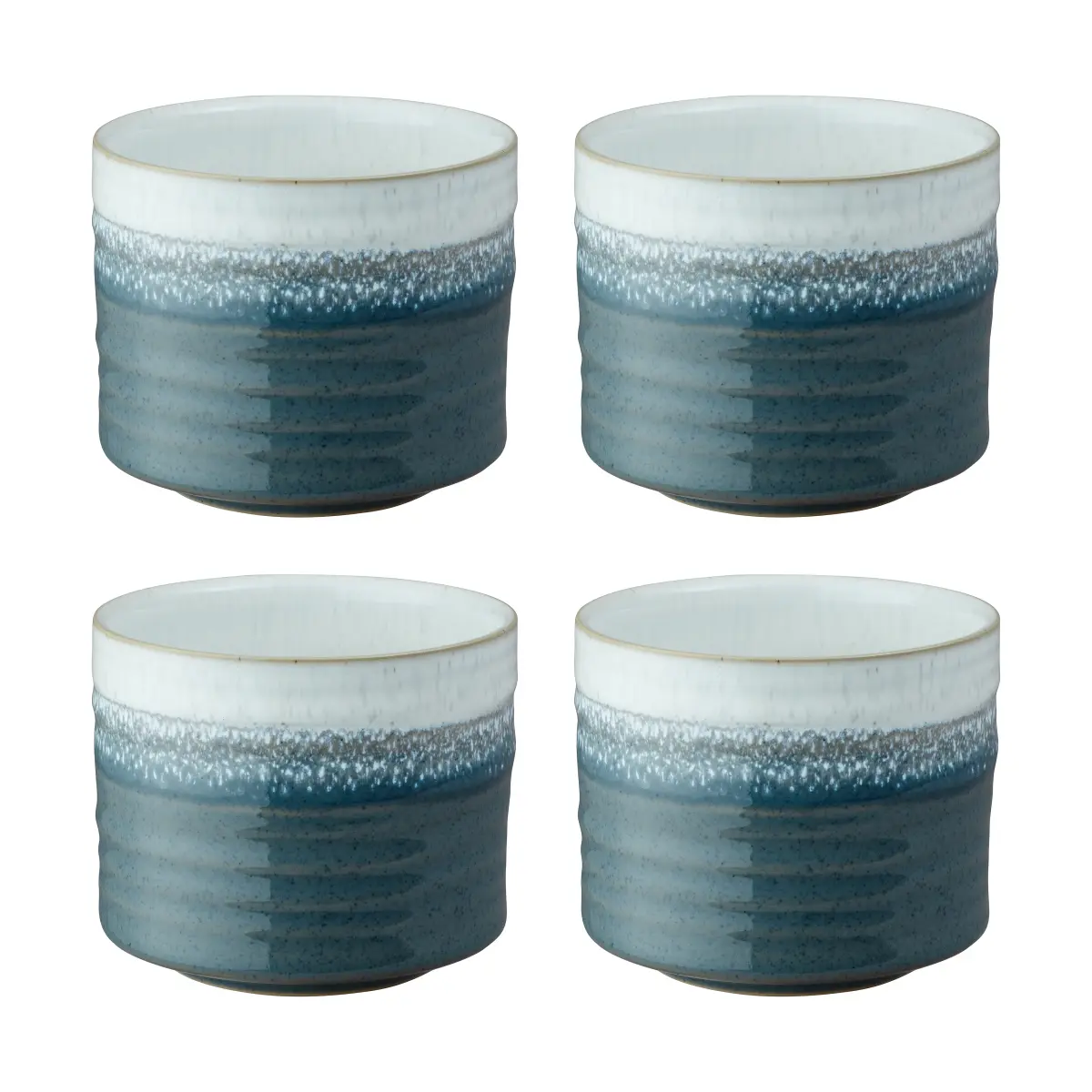 Kiln Accents skål Ø17 cm 4-pk, Slate