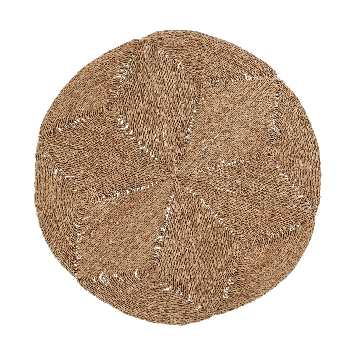 Esther Star gulvteppe Ø120 cm, Natural