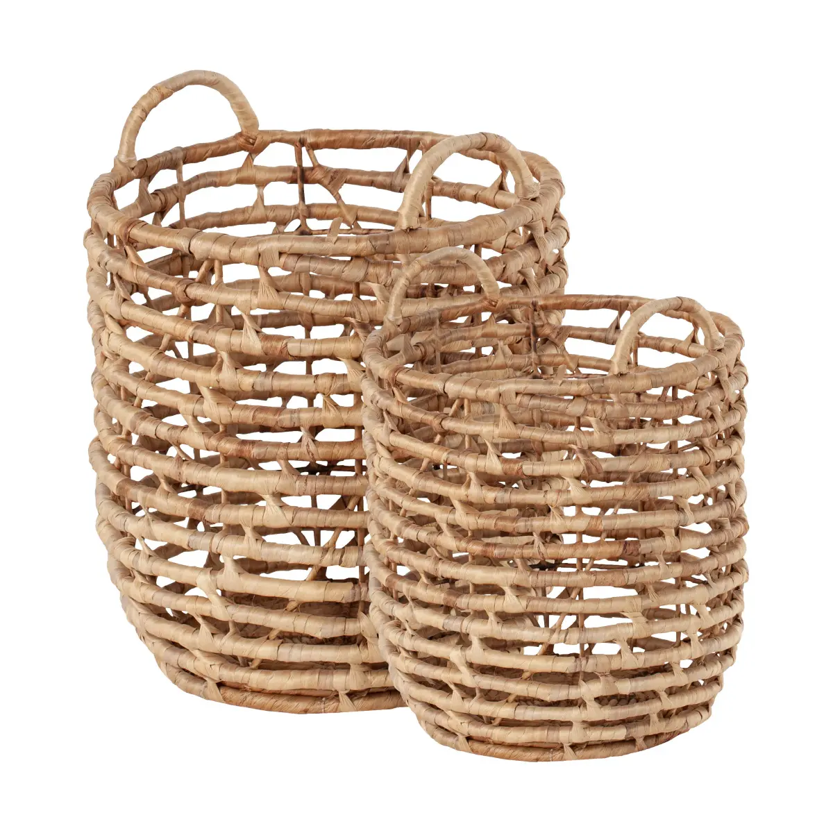 Lily oppbevaringskurver U-form åpen twist 2 deler, Natural