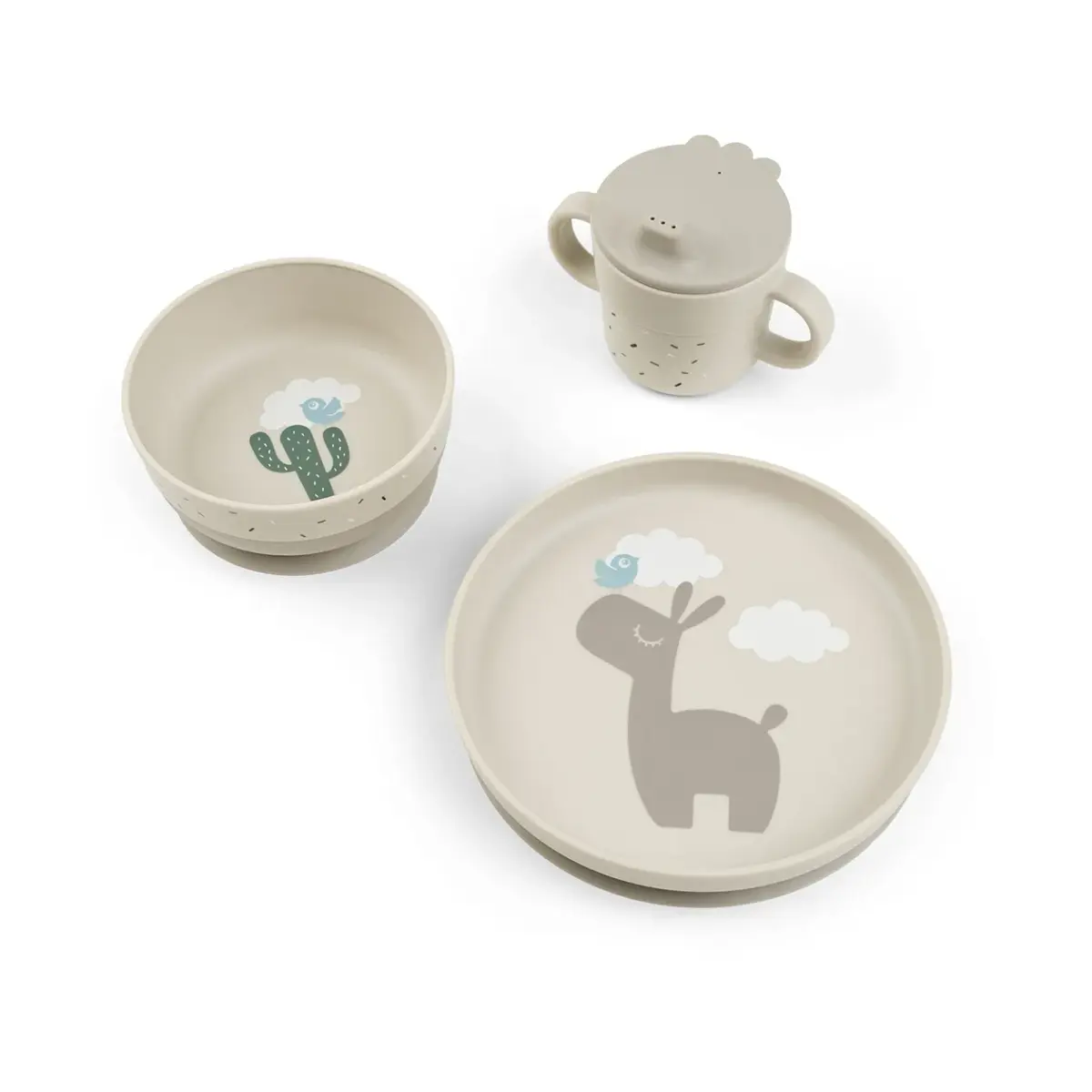 Lalee foodie barneservise 3 deler, Sand