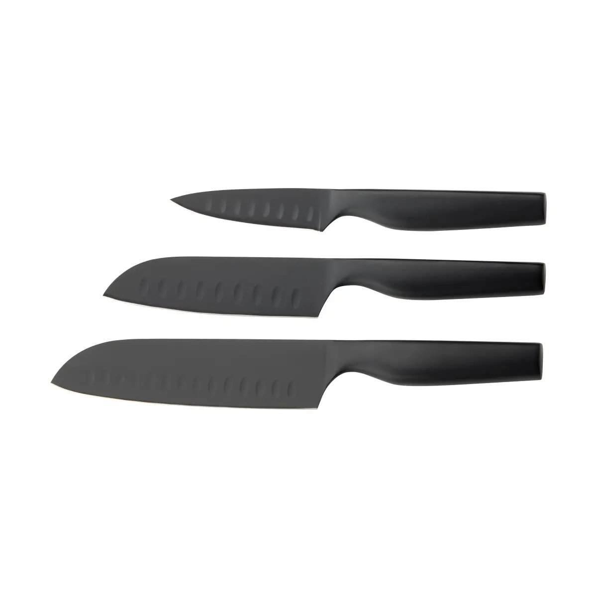 Sukai knivsett 3 stk, Svart