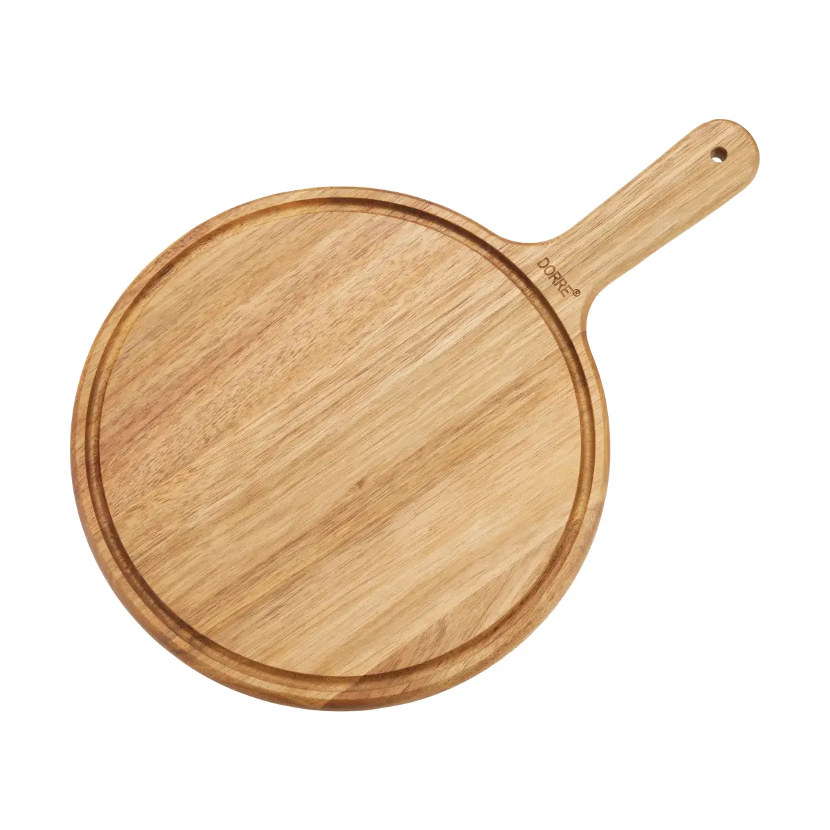 Ulli serveringsbrikke Ø25,5 cm, Natur