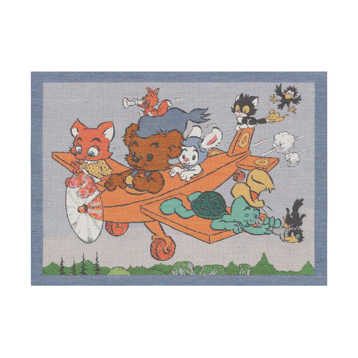 Flytur bordbrikke 35x48 cm, Multi