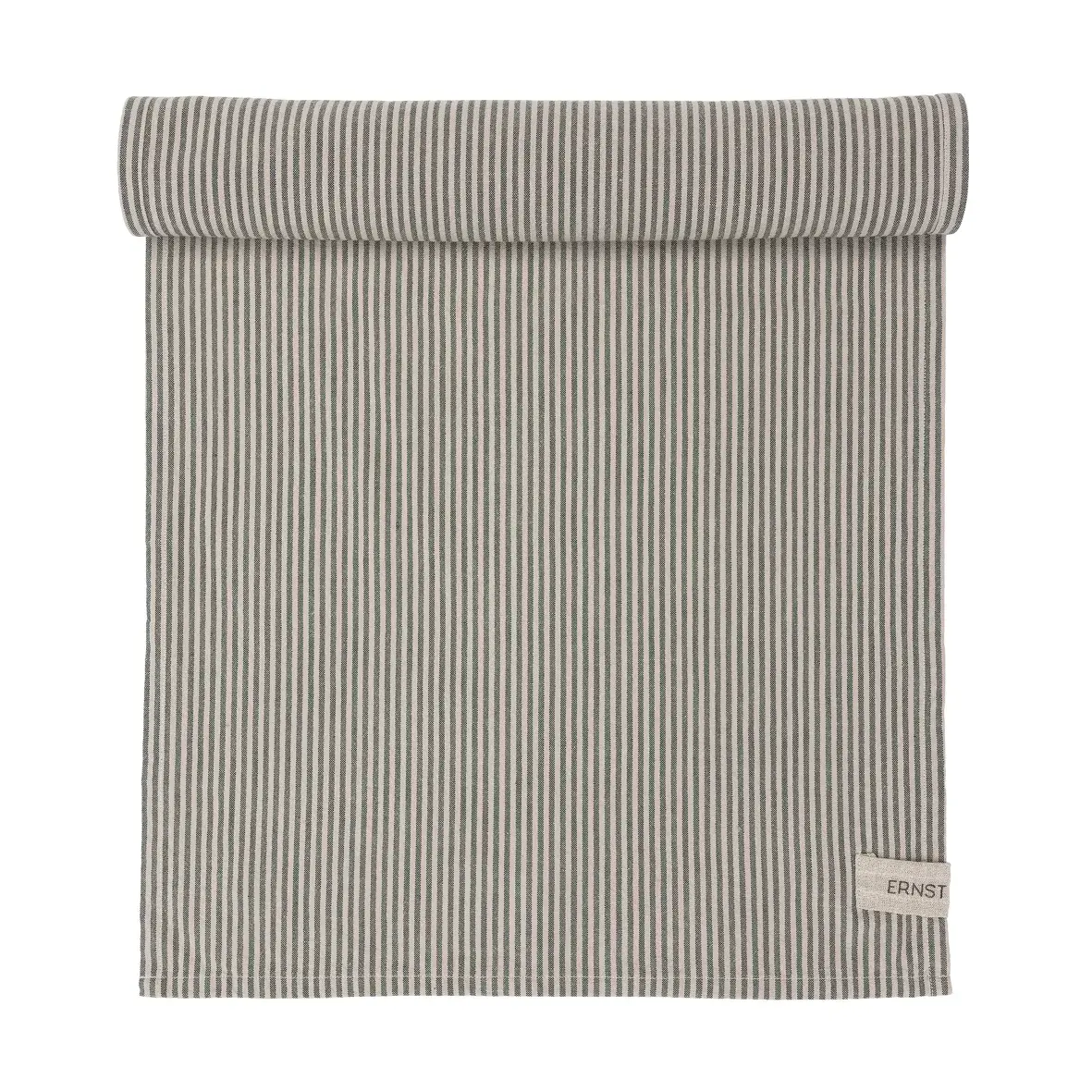 Ernst løper stripete 45x250, Grønn-beige