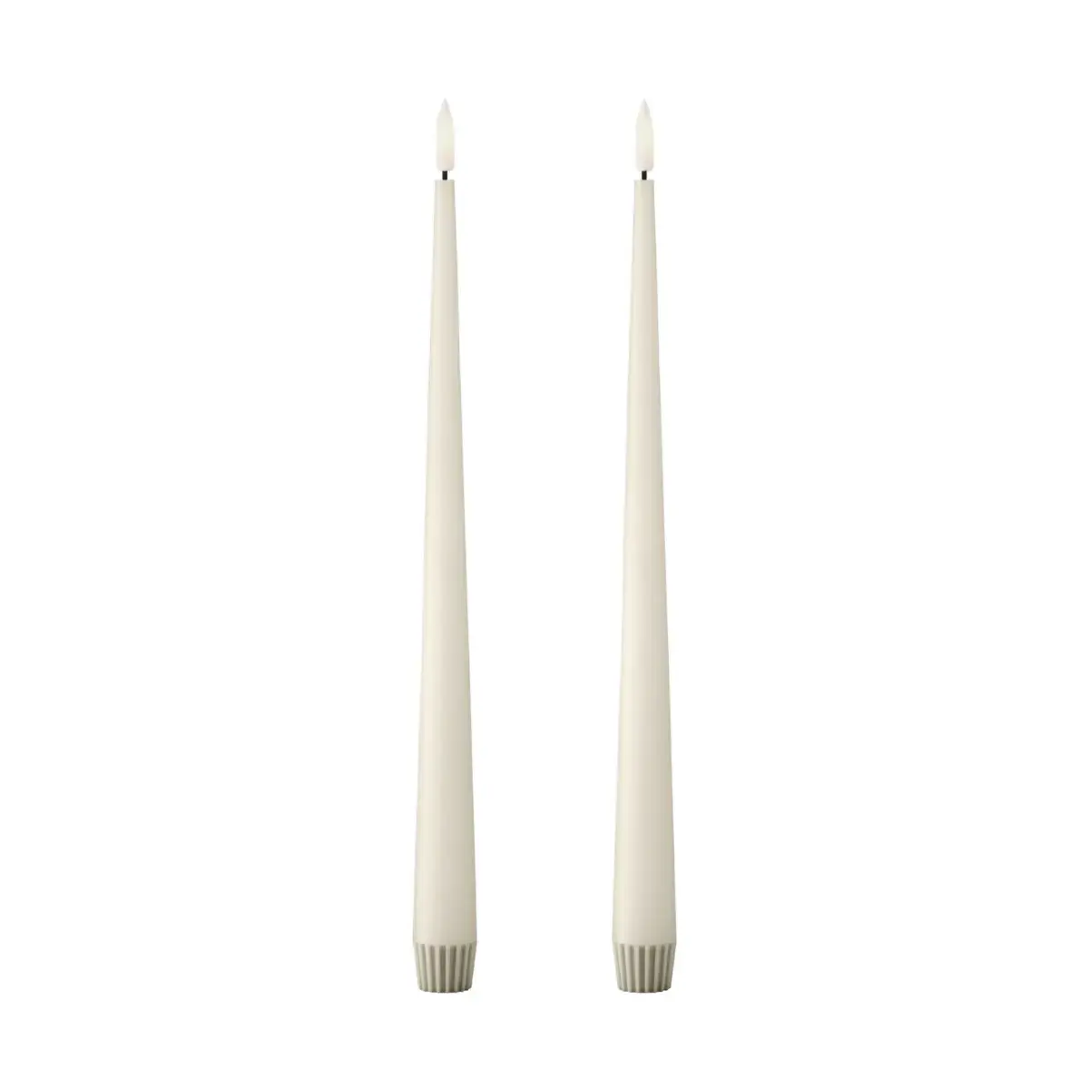 ester & erik kronelys LED 2-pk, 06 Ivory, 30 cm