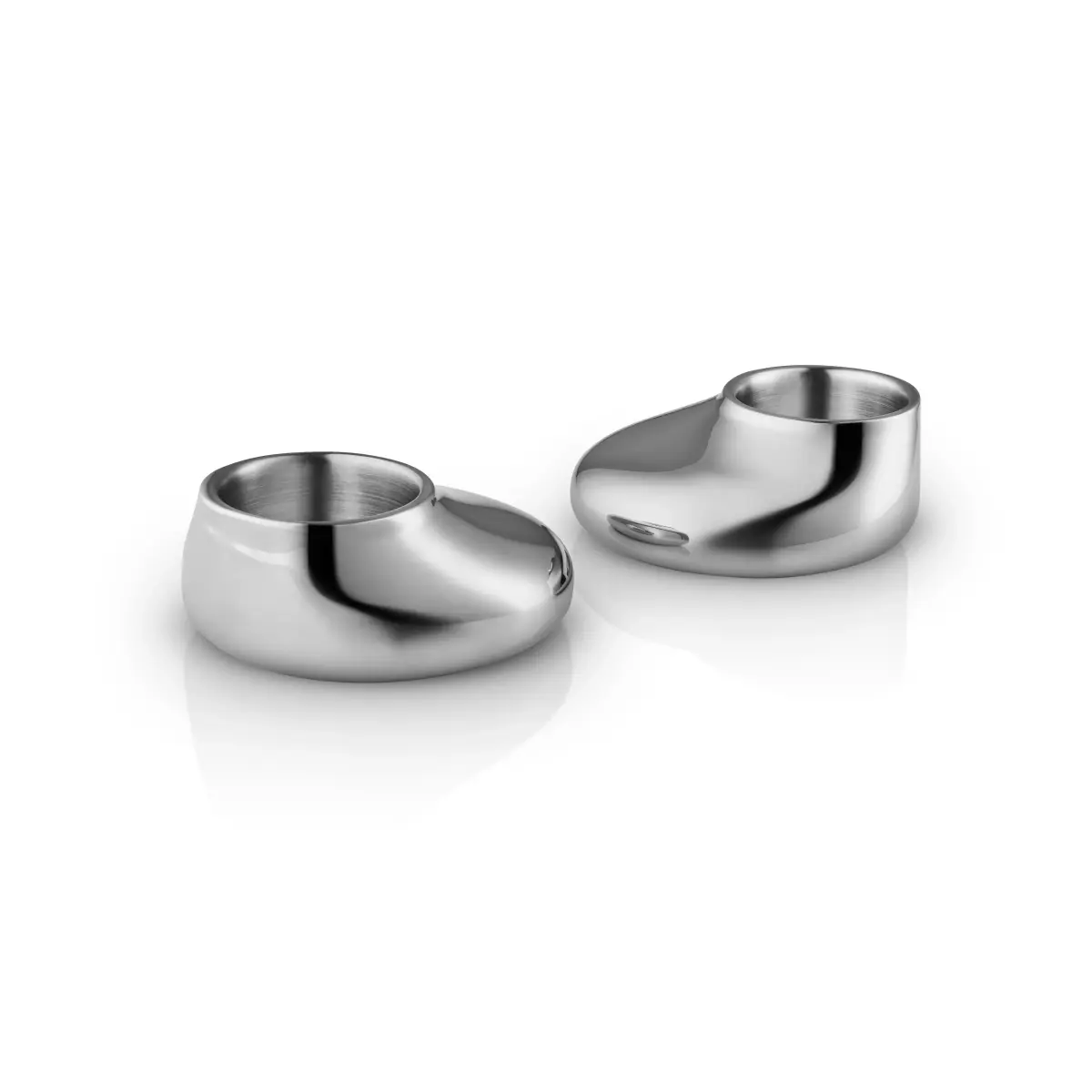 Eva Solo Mellow lysestake 2 stk, Silver
