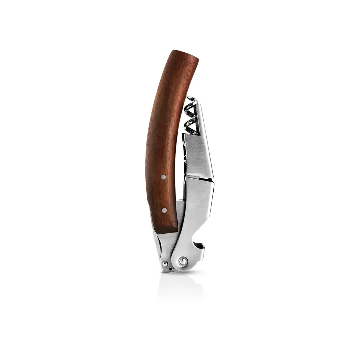 Liquid lounge korketrekker, Brushed steel