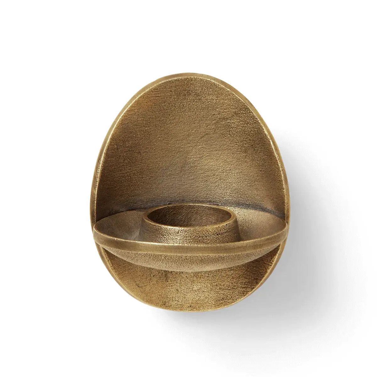 Agapé telysholder vegg, Brass finish