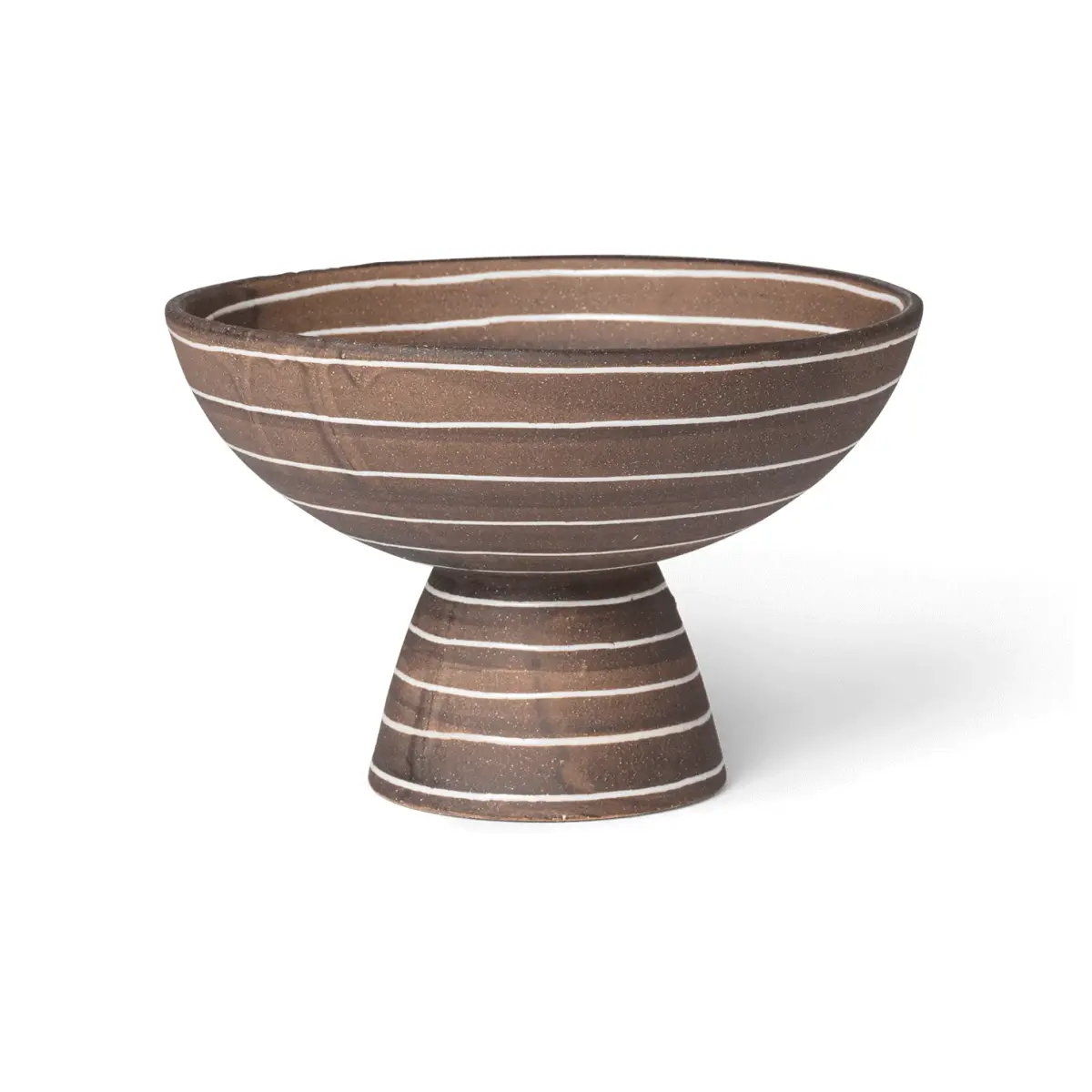 Brura skål Ø21,5 cm, Coffee-white