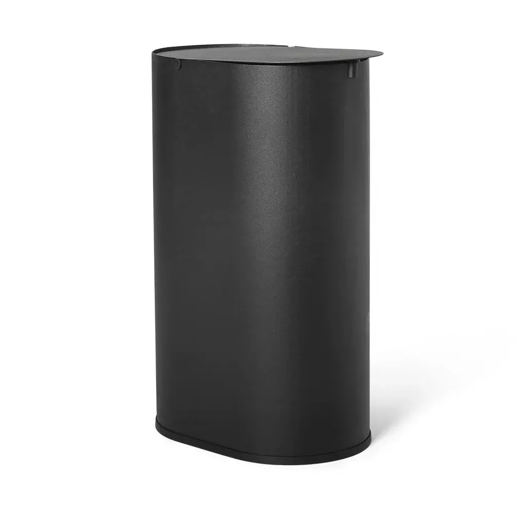 Enkel søppelbøtte small, Black