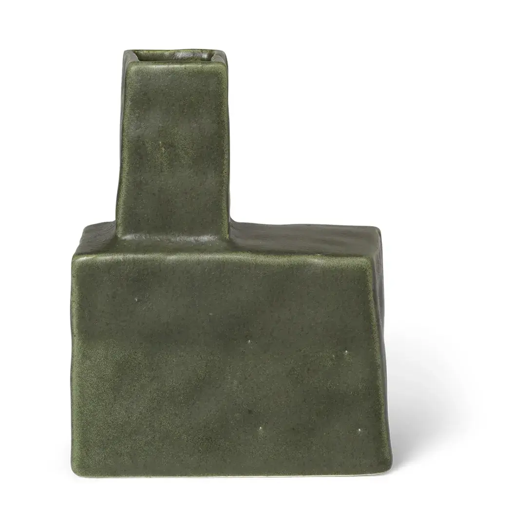 Koa vase H20, Dark sage