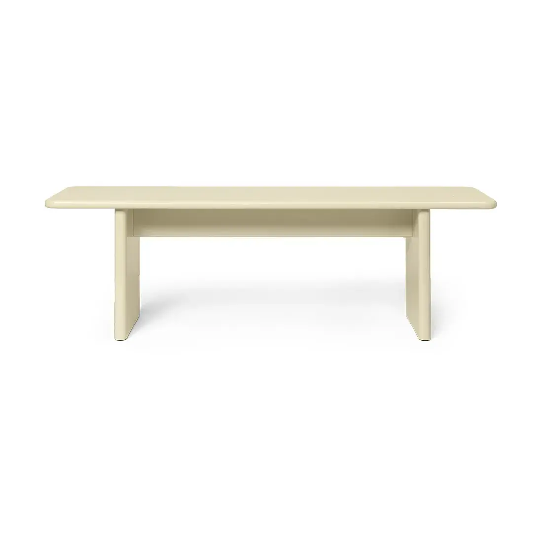 Rink benk 140 cm, Eggshell