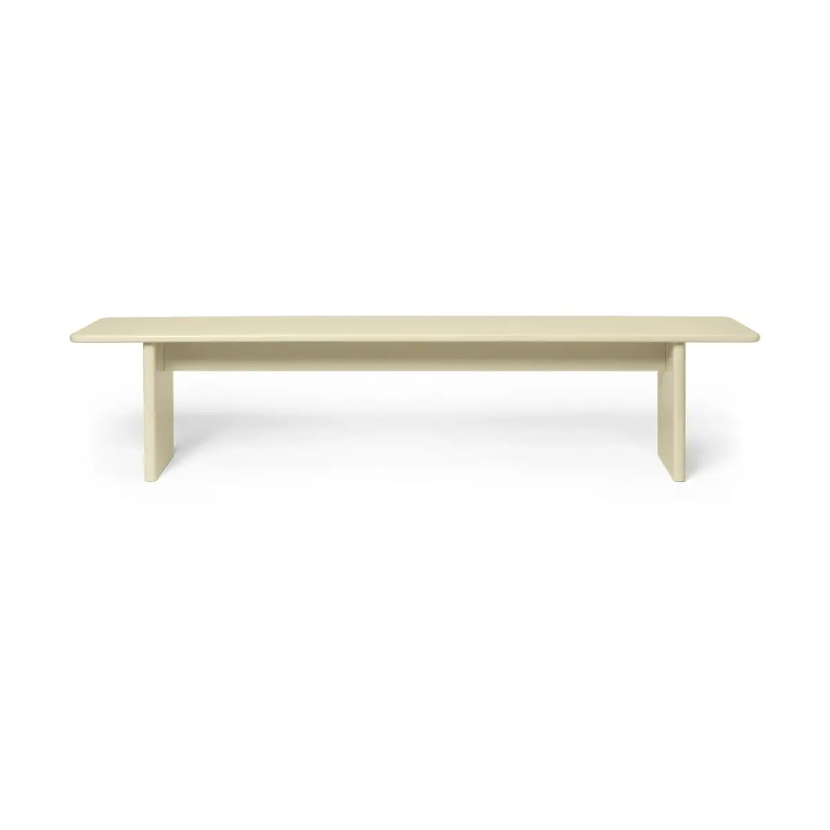 Rink benk 200 cm, Eggshell