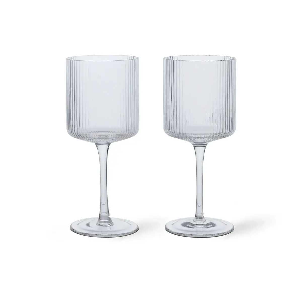 Ripple hvitvinsglass 26 cl 2-pakning, Clear