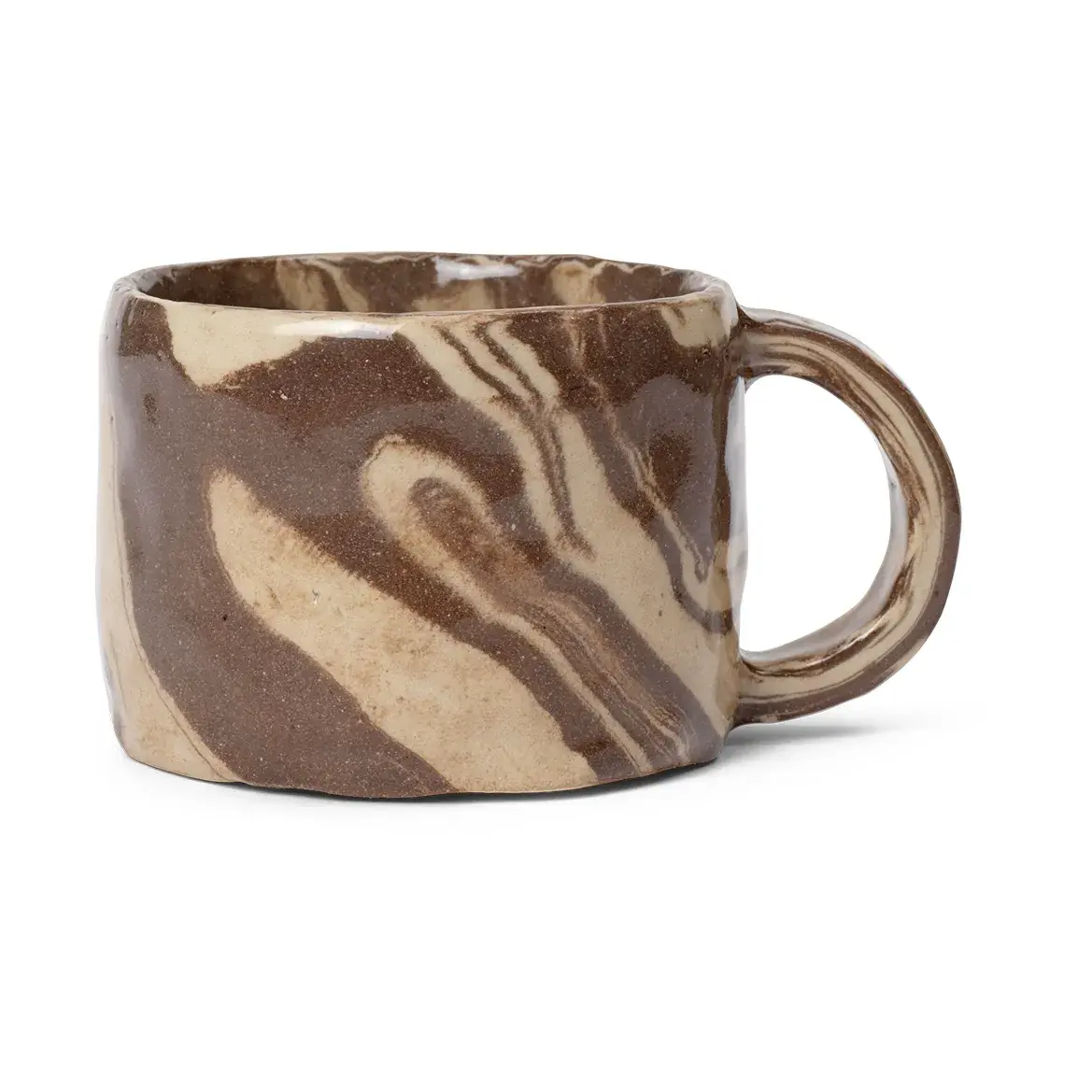 Ryu krus lav 20 cl, Sand-brown