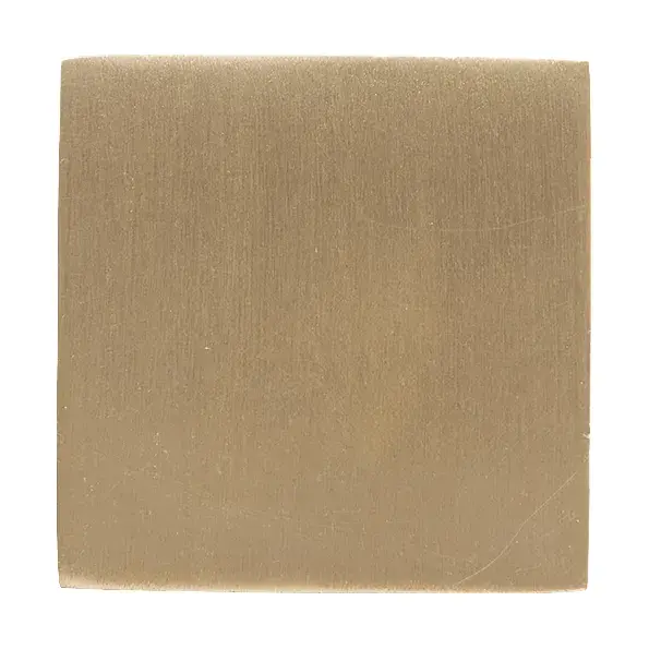 Square knagg large, Brass
