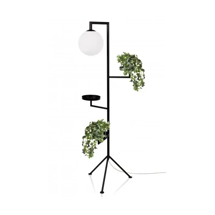 Astoria gulvlampe 153 cm, Svart