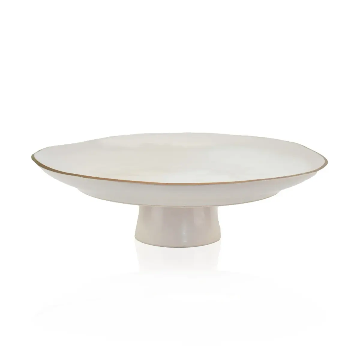 Heirol x Nosse Edge kakefat Ø32 cm, Hvit